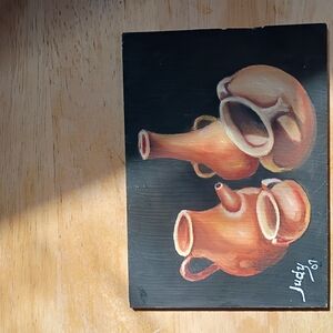 Rustic Pottery Art Print